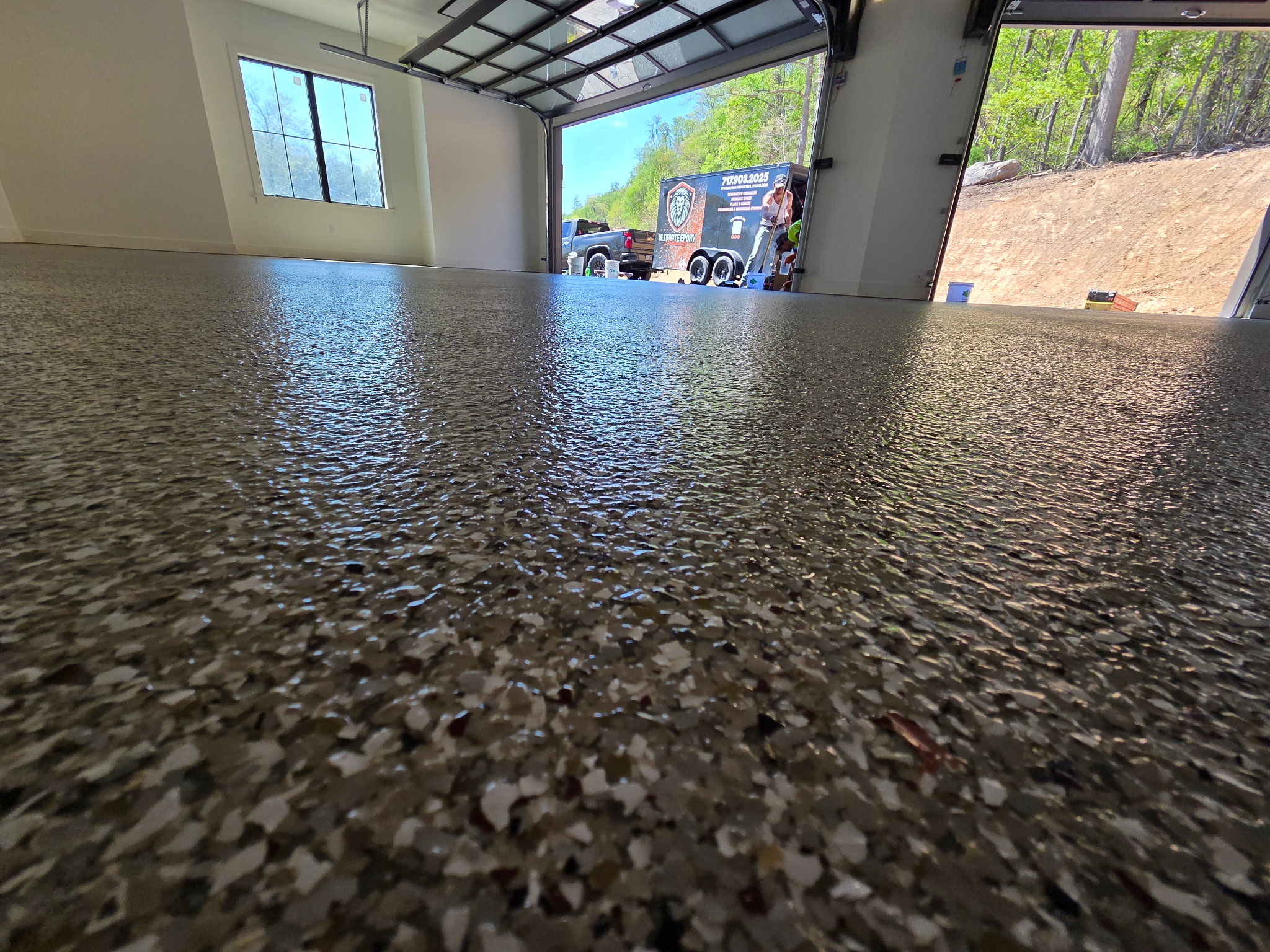Flake Epoxy Floor